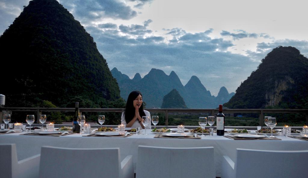 Hotel Zen Box House Yangshuo Exterior foto